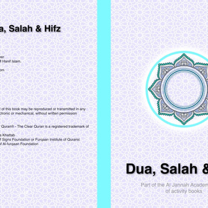 Dua, Salah & Hifz Book