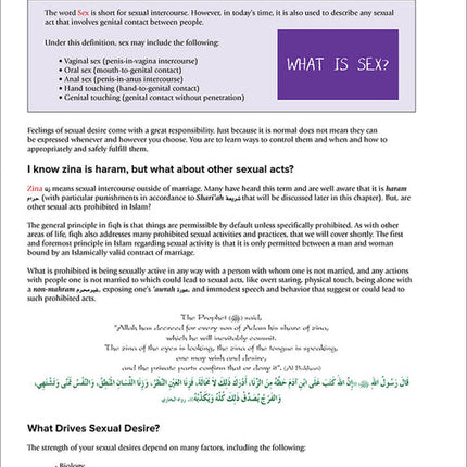 Health and Wellness - from an Islamic Perspective, Level 5