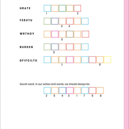 Juz 'Amma for School Students Workbook: Volume 2 - (Colored Version, Surah Al-'Alaq (96) to Surah An-Naba' (78))