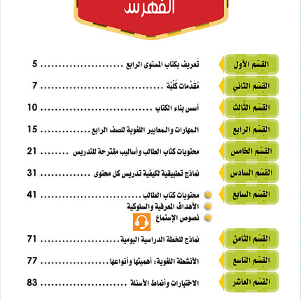 Noor Al-Arabiya Teacher Guide: Level 4 نور العربية