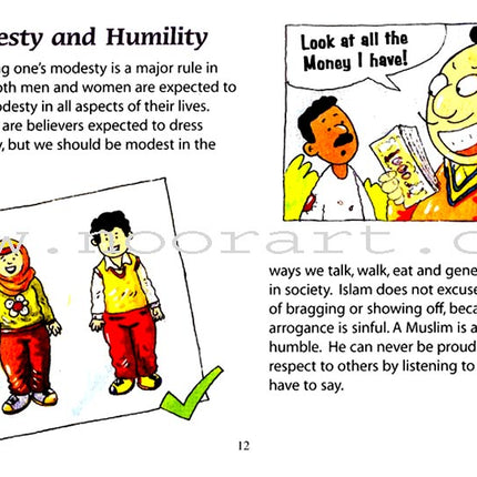 Islamic Values for Children (Medium Size)