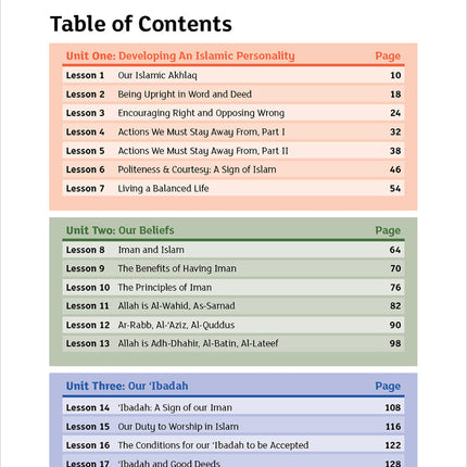 IQra' Wise (Weekend Islamic School Excellence) Textbook: Grade Seven