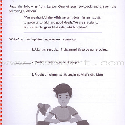 IQra' Wise (Weekend Islamic School Excellence) Workbook: Grade three