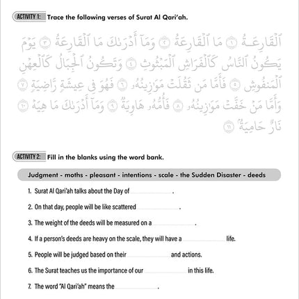 A Student’s First Guide to Juz' Amma Workbook