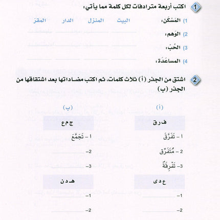 Arabic is the Language of Tomorrow - Vocabulary Development: Part 1 العربية لغة الغد : تنمية المفردات الجزء الأول