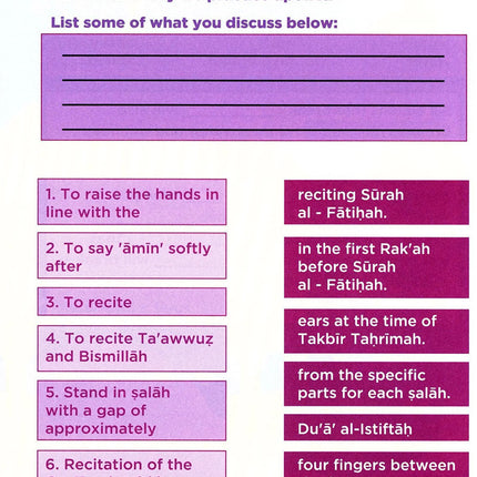 An Nasihah Islamic Curriculum Workbook 5