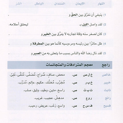 Arabic is the Language of Tomorrow - Vocabulary Development: Part 1 العربية لغة الغد : تنمية المفردات الجزء الأول