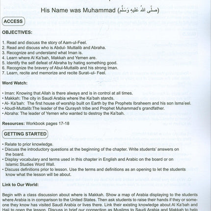 I Love Islam Teacher/Parent Guide: Level 2