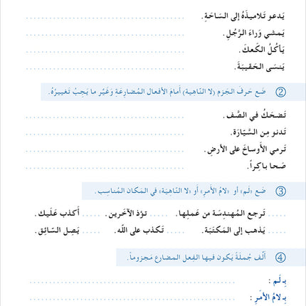 I Love and Learn the Arabic Language Workbook: Level 6