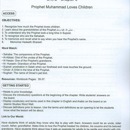 I Love Islam Teacher/Parent Guide: Level 2