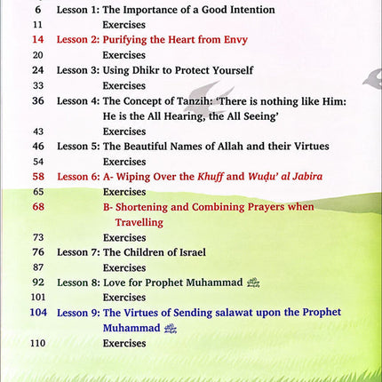 Kalimah Tayibah Workbook: Level 6 (English Edition)