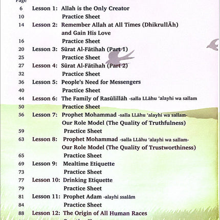Kalimah Tayibah Workbook: Level 1 (English Edition)