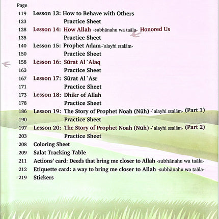 Kalimah Tayibah Workbook: Level 3 (English Edition)