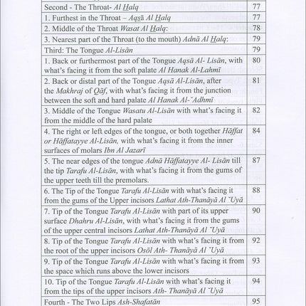 The Enlightenment - Tajweed Rules (English)
