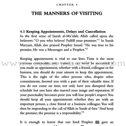 Islamic Manners