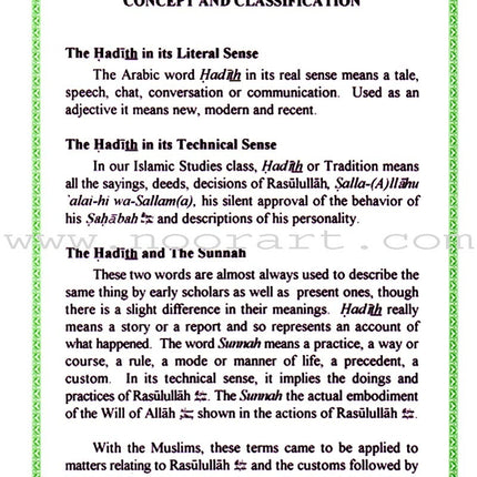 A Study of Hadith