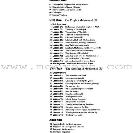 IQRA' Kindergarten Curriculum - Sirah of Rasulullah: Volume 2 (Curriculum Guide for Kindergarten)