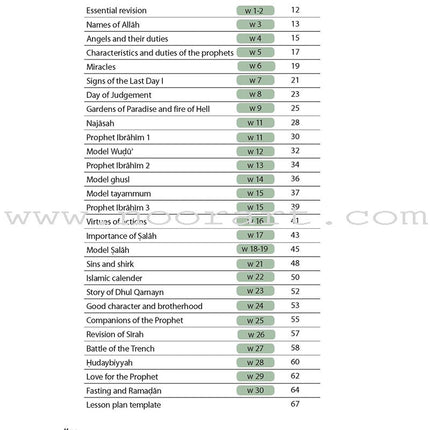 Safar Teacher's Guide for Islamic Studies: Level 3