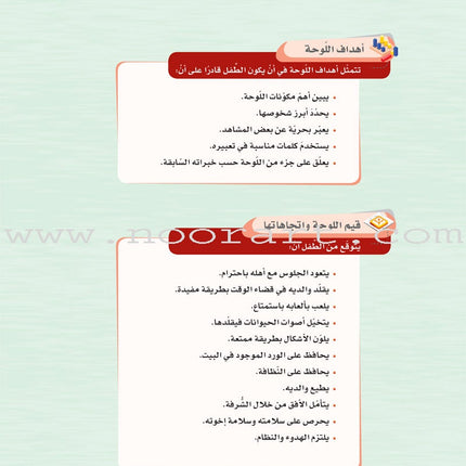 ICO Learn Arabic Teacher's Guide: KG2 (5-6 Years) تعلم العربية
