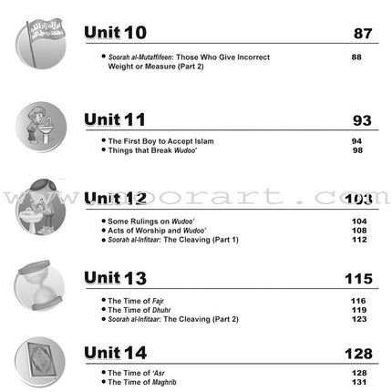 ICO Islamic Studies Workbook: Grade 3, Part 1