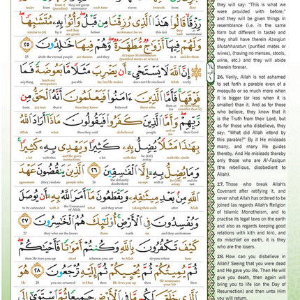 Al-Quran Al-Karim The Noble Quran Black-Small Size A5 (21x15 cm)|Maqdis Quran