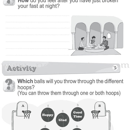 ICO Islamic Studies Workbook: Grade 1, Part 2