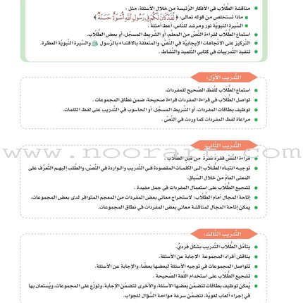 ICO Learn Arabic Teacher Guide: Level 7, Part 2 تعلم العربية