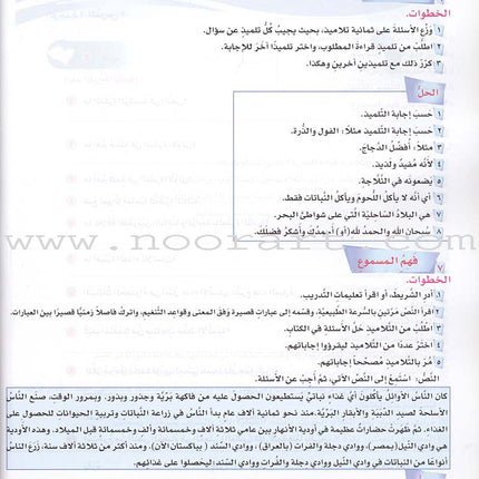 ICO Learn Arabic Teacher Guide: Level 6, Part 1